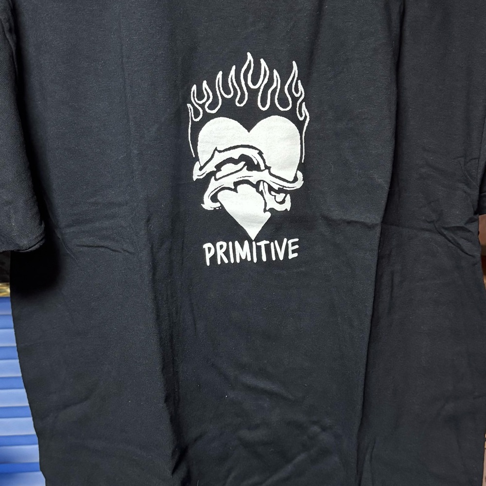 NWOT Primitive Skateboarding Call of Duty Graphic T-Shirt. Black. Unisex Large
